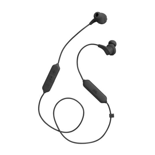 JBL Endurance Run 2 Wireless - Black - Waterproof Wireless In-Ear Sport Headphones - Detailshot 4